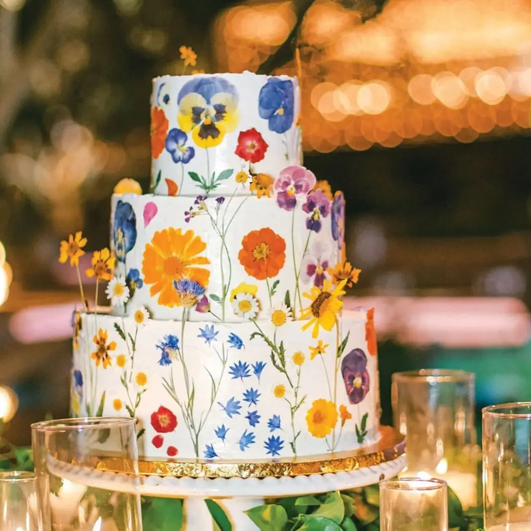 Tarta de Boda Eat Your Flowers de Loria Stern