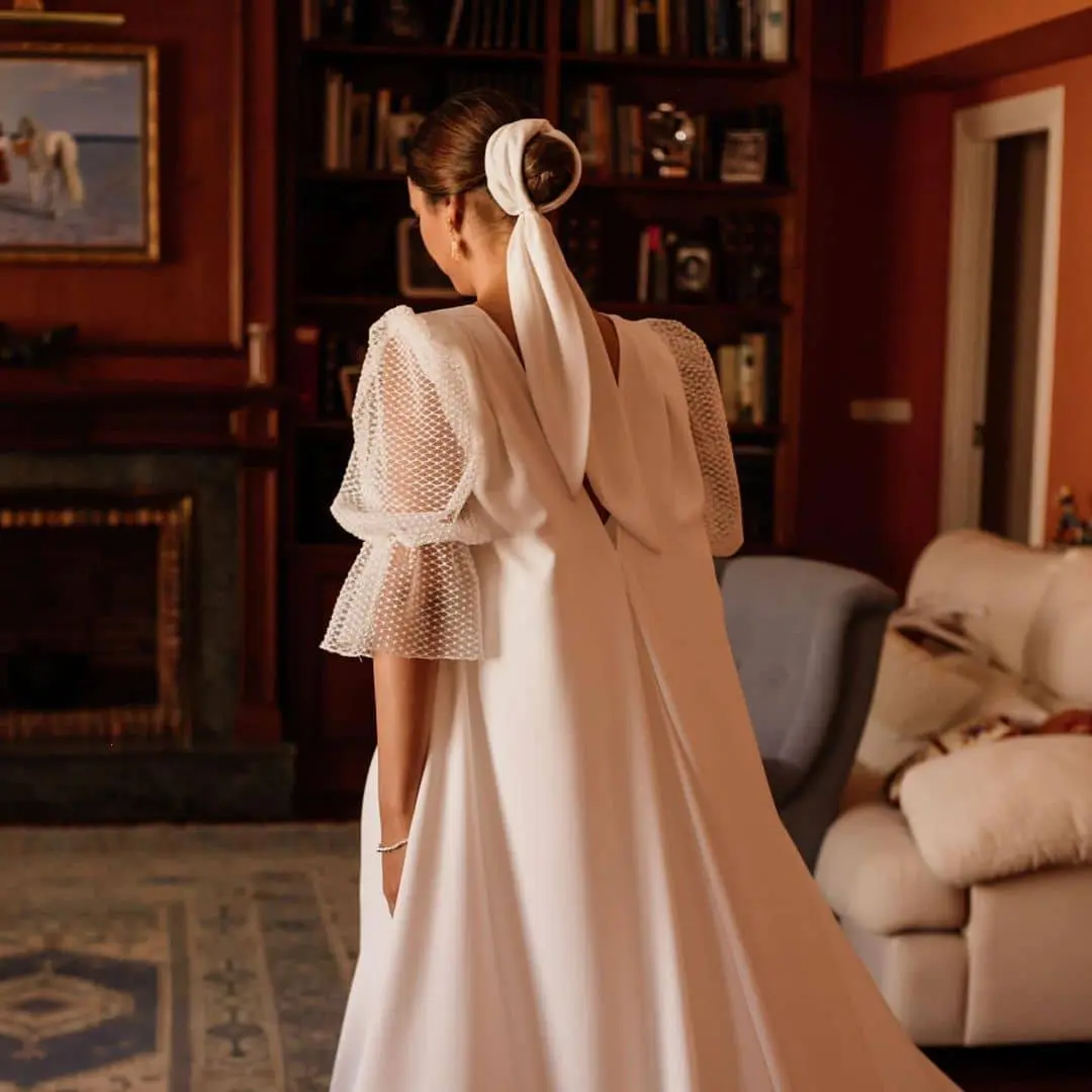 Diseño nupcial de la colección Choix de María Barragán