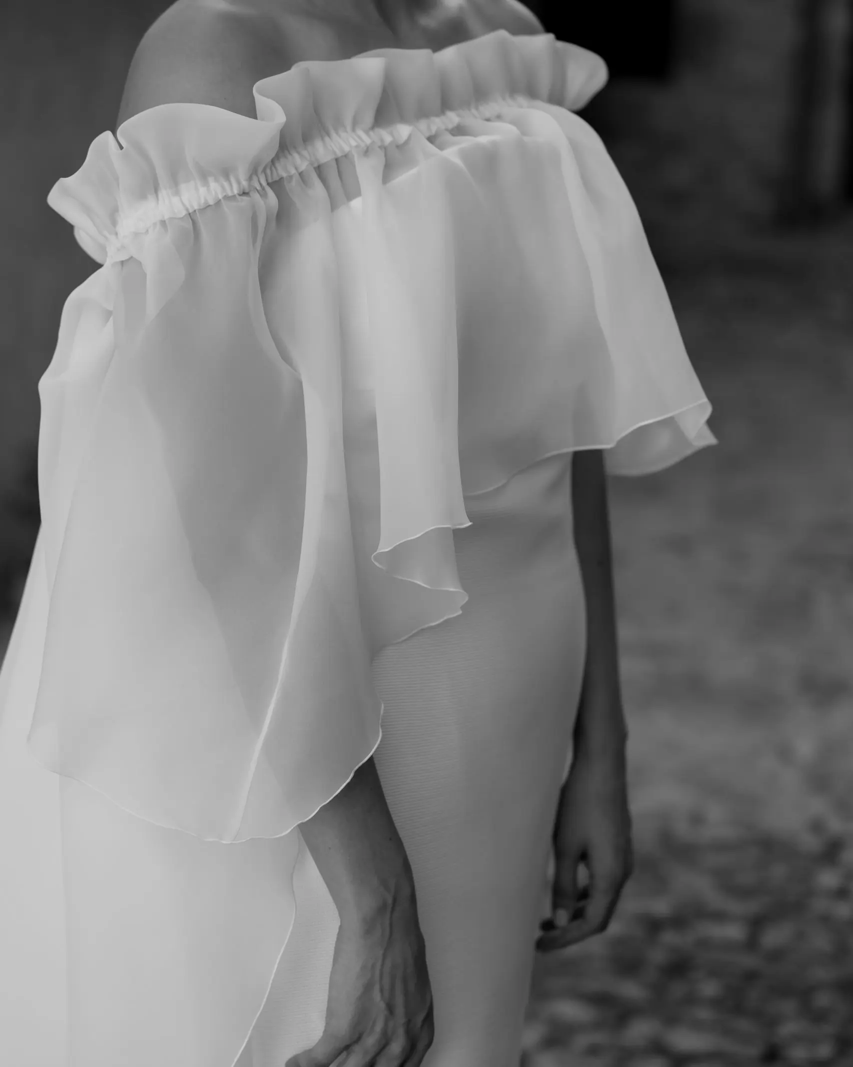 Vestido de Novia en Finca Morneta, Mallorca