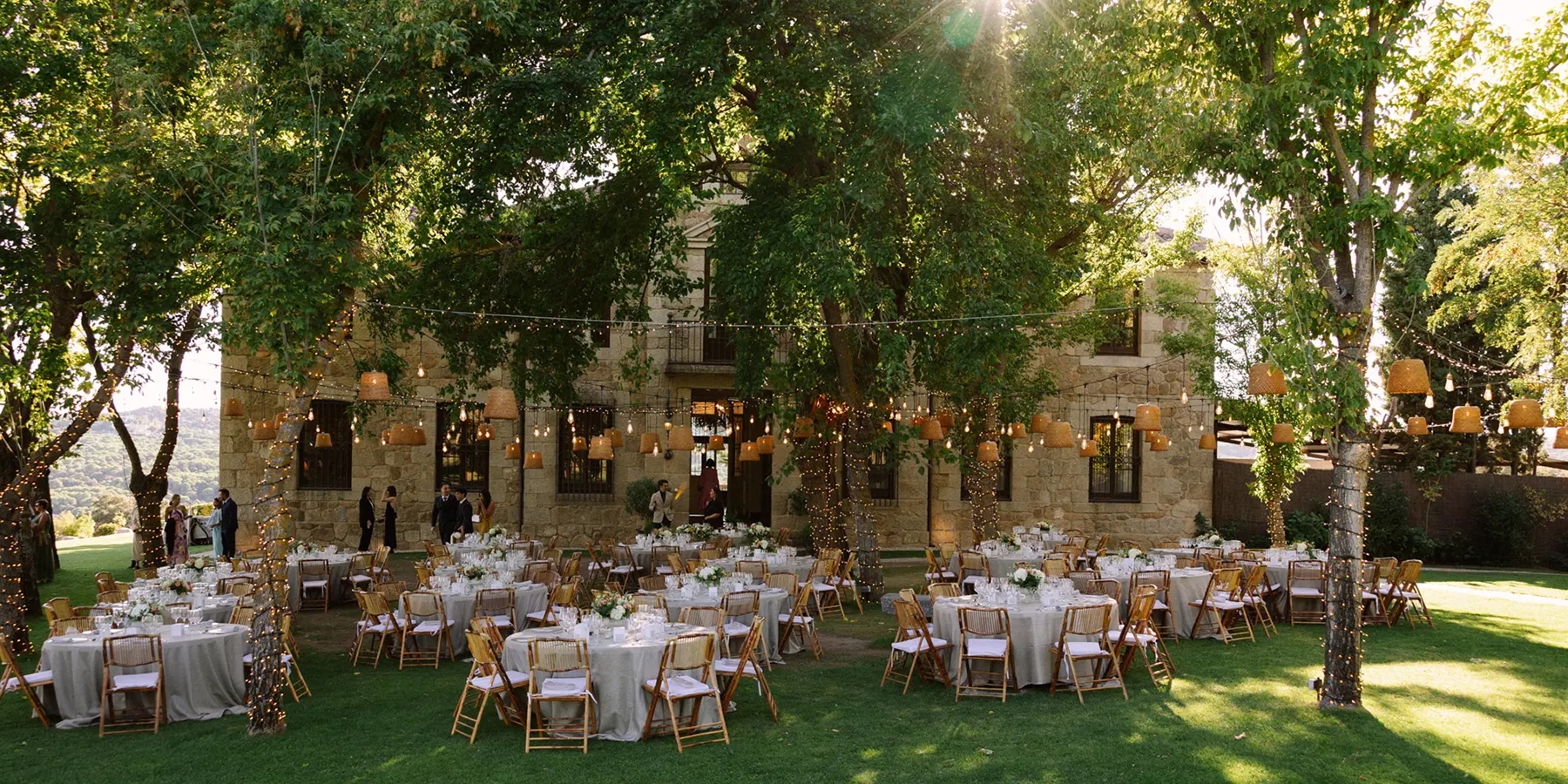 Finca el gasco con su entorno natural es una de las mejores fincas para bodas en Madrid