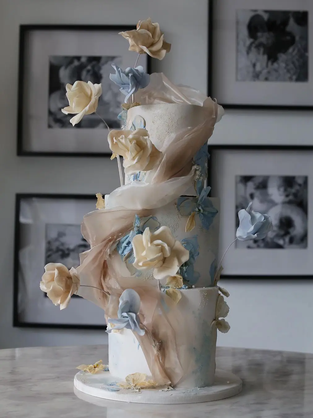 Tarta de Boda de Sweet Bloom Cakes