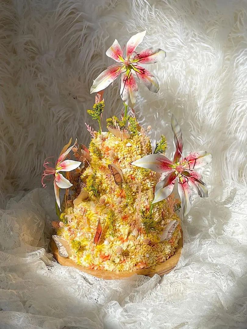 Tarta de Boda Vegana: Elegancia de Gigi's Little Kitchen en Brooklyn, Nueva York