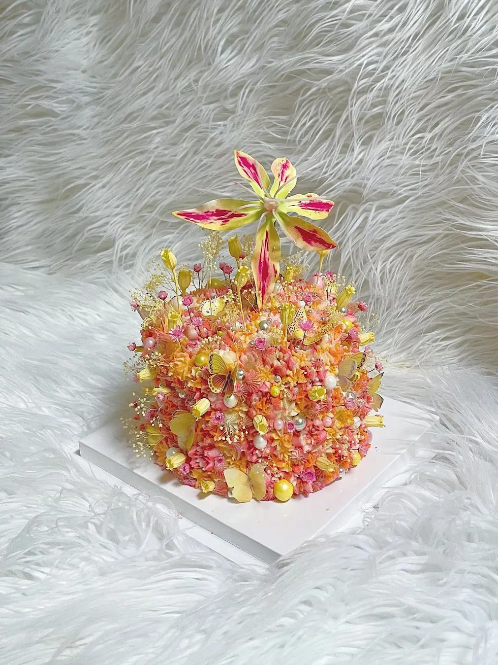 Tarta de Boda Vegana de Gigi's Little Kitchen en Brooklyn, Nueva York"